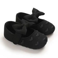Load image into Gallery viewer, Baby Shoes Cute Bowknot Newborn Shoes Soft Bottom Anti Slip Toddler Girls Princess Shoes
