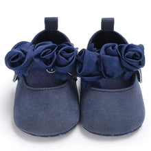 Load image into Gallery viewer, Baby Shoes Cute Bowknot Newborn Shoes Soft Bottom Anti Slip Toddler Girls Princess Shoes
