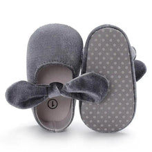 Load image into Gallery viewer, Baby Shoes Cute Bowknot Newborn Shoes Soft Bottom Anti Slip Toddler Girls Princess Shoes
