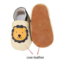 Load image into Gallery viewer, Baby Shoes Leather Newborn Booties For Babies Baby Infant Toddler Moccasins Shoes
