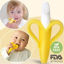 Load image into Gallery viewer, Baby Silicone Mitts Teething Mitten Glove Sound Teether Newborn Chewable Nursing Mittens Teether Natural Stop Sucking Thumb Toy
