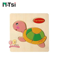 Load image into Gallery viewer, Baby Wooden Puzzle Toys for Toddlers Developing Educational Kids Toys For Children Game Cartoon Animal Gift 3 Years
