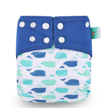 Load image into Gallery viewer, Trend New Print Eco-friendly Cloth Diaper Baby pocket Waterproof Cartoon Owl Baby Diapers Reusable Cloth Nappies For Baby and Kids
