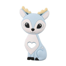 Load image into Gallery viewer, Baby Teether Silicone Rabbit Food Grade Bunny Teether Nursing Teething  Accessories Silicone Animal Teether For Kids and Baby
