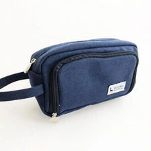Load image into Gallery viewer, Big Storage Large Capacity Pencil Case Kids Pencil Bag For Students Vintage Grid Print Fabric Stationary Bag School Supply
