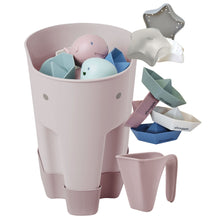 Load image into Gallery viewer, Shnuggle Bath Accessories Bundle - Ellie Scoop, Washy Jug, Boats &amp; Wishy Toy - 4-Piece Set
