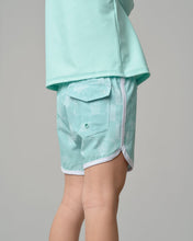 Load image into Gallery viewer, Boy's Swim Short - Mint Check
