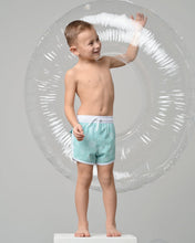 Load image into Gallery viewer, Boy's Swim Short - Mint Check
