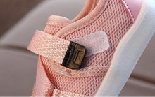 Load image into Gallery viewer, Flexible Boys Girls Breathable Mesh Shoes Slip-proof Soft Sole Shoes Baby Casual Toddler Shoes
