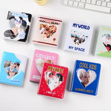 Load image into Gallery viewer, Cartoon Album Clear Pockets Holds 36 Mini Photos Photo Album for  Name Card 7s 8 25 50s Mini Photo Album Family Scrapbook Albums As Gifts
