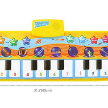Load image into Gallery viewer, Music Piano Play Mat Multi-function with Instrument Sound Demo Songs Cloth Musical Carpet Educational Toys For Kids
