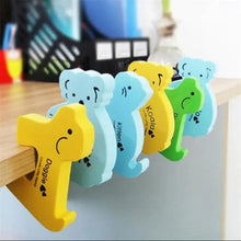 Load image into Gallery viewer, Child Safety Protection Baby Safety Cute Animal Security Card Door Stopper Baby Newborn Care Child Lock Protection From Children

