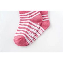 Load image into Gallery viewer, Children Cotton  6 Pairs/Set Anti-slip Socks For Boys Girl Rubber Kid Floor Sock With Grips For 0 To 6 Years Kids
