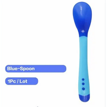 Load image into Gallery viewer, Children's Tableware Baby Learning Dishes With Suction Cup Assist Food Bowl Temperature Sensing Spoon Baby Feeding Bowl
