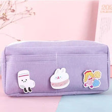 Load image into Gallery viewer, Classic Cartoon Large Capacity Stylish Students Pencil Pouch Cute Creative Design Case For School
