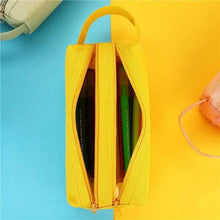 Load image into Gallery viewer, Classic Colorful Large Capacity Pencil Cases For Students Cool Design Double Zipper Pencil Pouch Pen Bag For School
