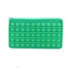 Load image into Gallery viewer, Colorful Stress Relief Squeeze Anti Stress Pop It Soft Pencil Case For Students Rainbow Color School Case
