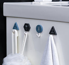 Load image into Gallery viewer, Creative Simple Hook Geometry Hook Key Umbrella Clothes Hook Strong Bathroom Wall Hook Wall Hanger Wall Keychains Holder Hanger Organizer for Home Office Dorm Rooms Decoration
