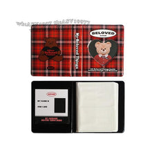 Load image into Gallery viewer, Custom 64 Card Photo Album Mini Collect Book 3 Inch For Polaroid Photo Card Photocard Ring Binder Cover Refillable Notebook Photo Album

