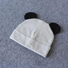 Load image into Gallery viewer, Cute Baby 0-12M Hat With Ears Casual Style Kids Autumn Winter Hat Classic  Boys And Girls Beanie

