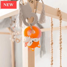 Load image into Gallery viewer, New Sets Baby Silicone Teether Rodent Silicone Animal Fox Teeth Chew Children Goods
