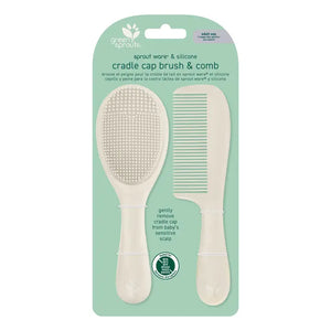 Sprout Ware Cradle Cap Brush & Comb