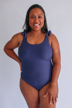 Load image into Gallery viewer, One Piece Tie Shoulder Breastfeeding Swimsuit 2026
