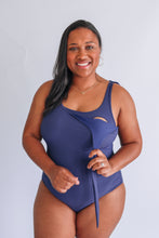 Load image into Gallery viewer, One Piece Tie Shoulder Breastfeeding Swimsuit 2026

