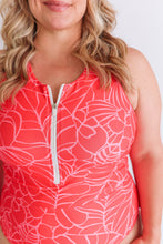Load image into Gallery viewer, One Piece Zip Breastfeeding Swimsuit 2026
