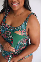 Load image into Gallery viewer, One Piece Tie Shoulder Breastfeeding Swimsuit 2026
