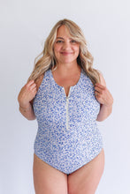 Load image into Gallery viewer, One Piece Zip Breastfeeding Swimsuit 2026
