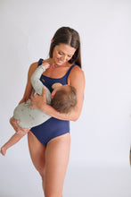 Load image into Gallery viewer, One Piece Tie Shoulder Breastfeeding Swimsuit 2026
