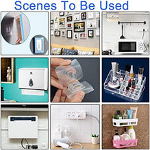 Load image into Gallery viewer, Double-Sided Adhesive Wall Hooks Hanger Strong Transparent Hooks Suction Cup Sucker Wall Storage Holder For Kitchen Bath Bathroom Kitchen Heavy Duty Self Adhesive Hooks
