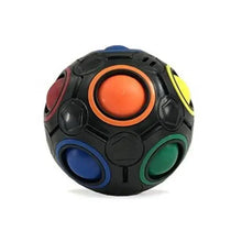 Load image into Gallery viewer, Educational Small Antistress Cube Rainbow Ball Puzzles Magic Stress Reliever Football Learning Fun Toys For Children And Adult
