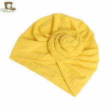Load image into Gallery viewer, Elegance Mommy And Kids Turban Hat Cap With Big Bow Soft Cute Knot Nursery Beanie Knotted Headban
