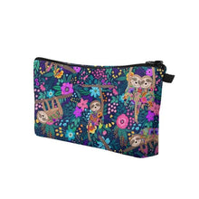 Load image into Gallery viewer, Elegant Multicolor Printed Large Capacity Pencil Case For Students Cute Cartoon Theme Stationary Cosmetic Bag
