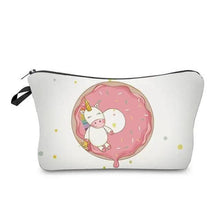 Load image into Gallery viewer, Elegant Multicolor Printed Large Capacity Pencil Case For Students Cute Cartoon Theme Stationary Cosmetic Bag
