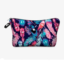 Load image into Gallery viewer, Elegant Multicolor Printed Large Capacity Pencil Case For Students Cute Cartoon Theme Stationary Cosmetic Bag
