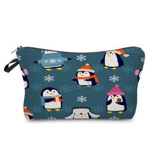 Load image into Gallery viewer, Elegant Multicolor Printed Large Capacity Pencil Case For Students Cute Cartoon Theme Stationary Cosmetic Bag

