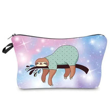 Load image into Gallery viewer, Elegant Multicolor Printed Large Capacity Pencil Case For Students Cute Cartoon Theme Stationary Cosmetic Bag
