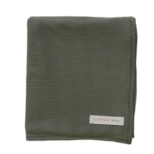 Load image into Gallery viewer, Moss Ribbed Stretch Swaddle

