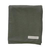 Moss Ribbed Stretch Swaddle
