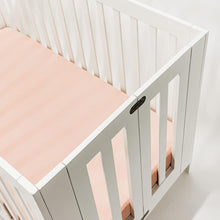 Load image into Gallery viewer, Peony Ribbed Crib Sheet
