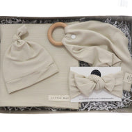 Oat Ribbed Gift Box