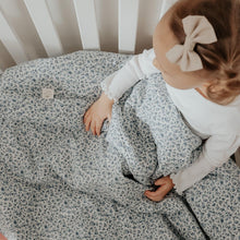 Load image into Gallery viewer, Floret Crib Quilted Blanket
