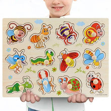 Load image into Gallery viewer, Kids 3D Puzzle Wooden Toys Colorful Geometry Shape Cognition Wood Puzzle Children Early Learning Educational Montessori Toys
