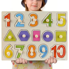 Load image into Gallery viewer, Kids 3D Puzzle Wooden Toys Colorful Geometry Shape Cognition Wood Puzzle Children Early Learning Educational Montessori Toys

