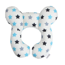 Load image into Gallery viewer, Kids Children Baby Pillow Soft Neck Support Infant Car Cushion U-Shape Cotton Infant Nursing Pillow Toddler Sleep Positioner  Air Mesh Organic Cotton Protection for Flat Head Baby Pillow for Newborn Breathable Adjustable Infants and Baby Neck Head Support
