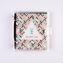 Load image into Gallery viewer, Light and Shadow Series Photo Album Ticket Storage Postcard 3 Inch memory 100 Pockets for Fujifilm Mini Film Paper Baby Family Scrapbook Albums DIY Memorable Gifts For Loved Ones
