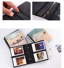 Load image into Gallery viewer, Light and Shadow Series Photo Album Ticket Storage Postcard 3 Inch memory 100 Pockets for Fujifilm Mini Film Paper Baby Family Scrapbook Albums DIY Memorable Gifts For Loved Ones
